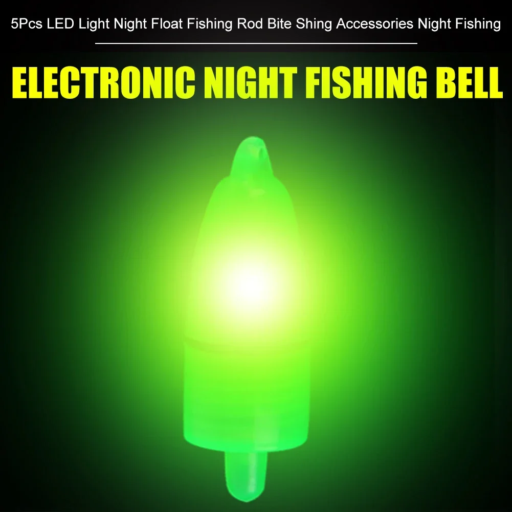 رأس منبه ليد لقضيب الصيد ، أضواء ليلية للجرس المزدوج ، إنذار كهربائي مضيء ، جودة عالية لأداة معالجة خارجية ، 5-20