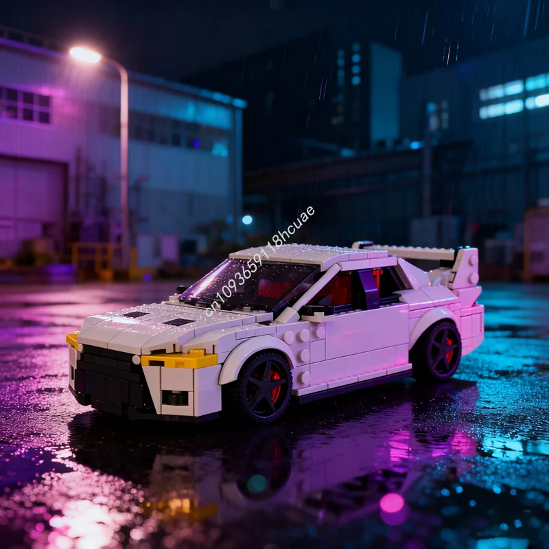 

421pcs MOC Lancer EVO City Champions Supercar Model Building Blocks Toys Christmas Gift DIY Creative Idea Education Kids