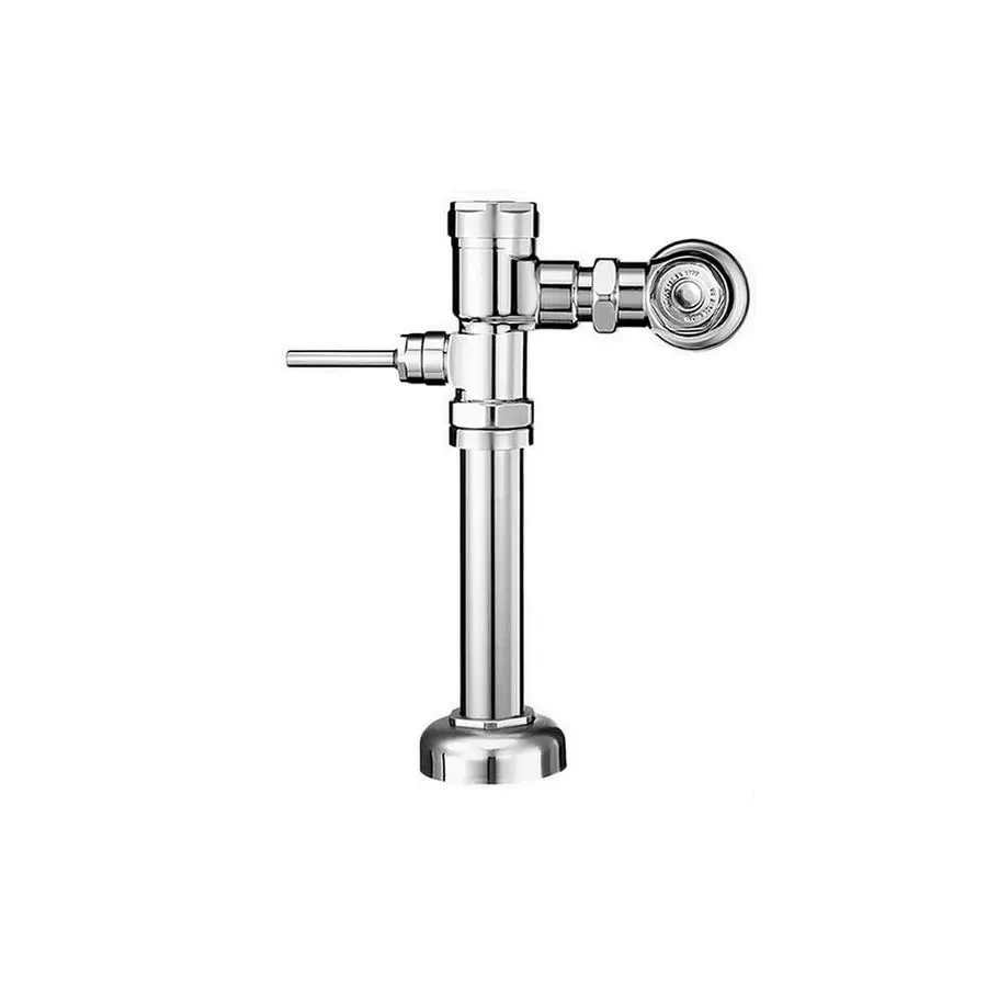 GEM2 111 Exposed Manual Water Closet Flushometer, 1.28 GPF Flush Valve Single Flush, NonHoldOpen Handle, Fixed Volume Piston, Fi