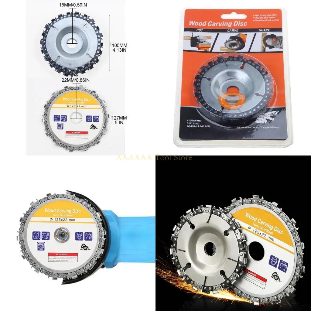 

A2BE угловой шлифовальный тряпник для резьба из дерева диск для резьба из деревообрабатывающего инструмента 22/14 зубы