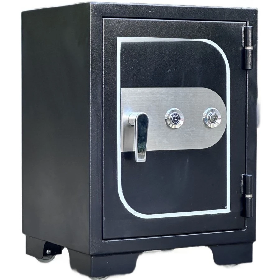 Safe Household Small Heavy Duty Safe Anti-theft Mini All Steel Invisible Wall Double Key Safe