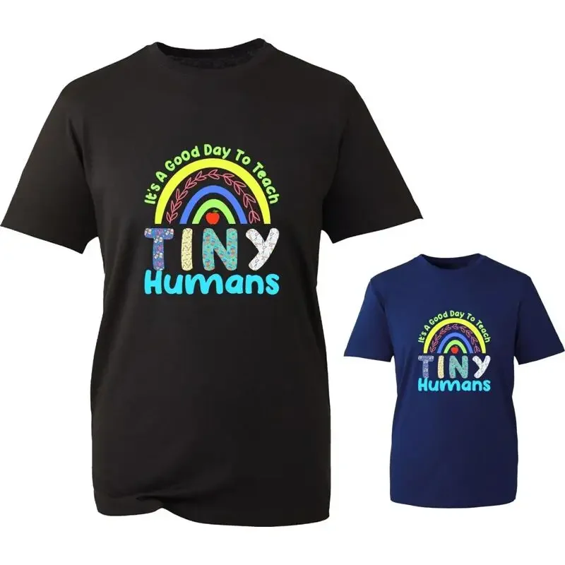 It'S A Good Day To Teach Tiny Humans Teachers T Shirt Saying Top