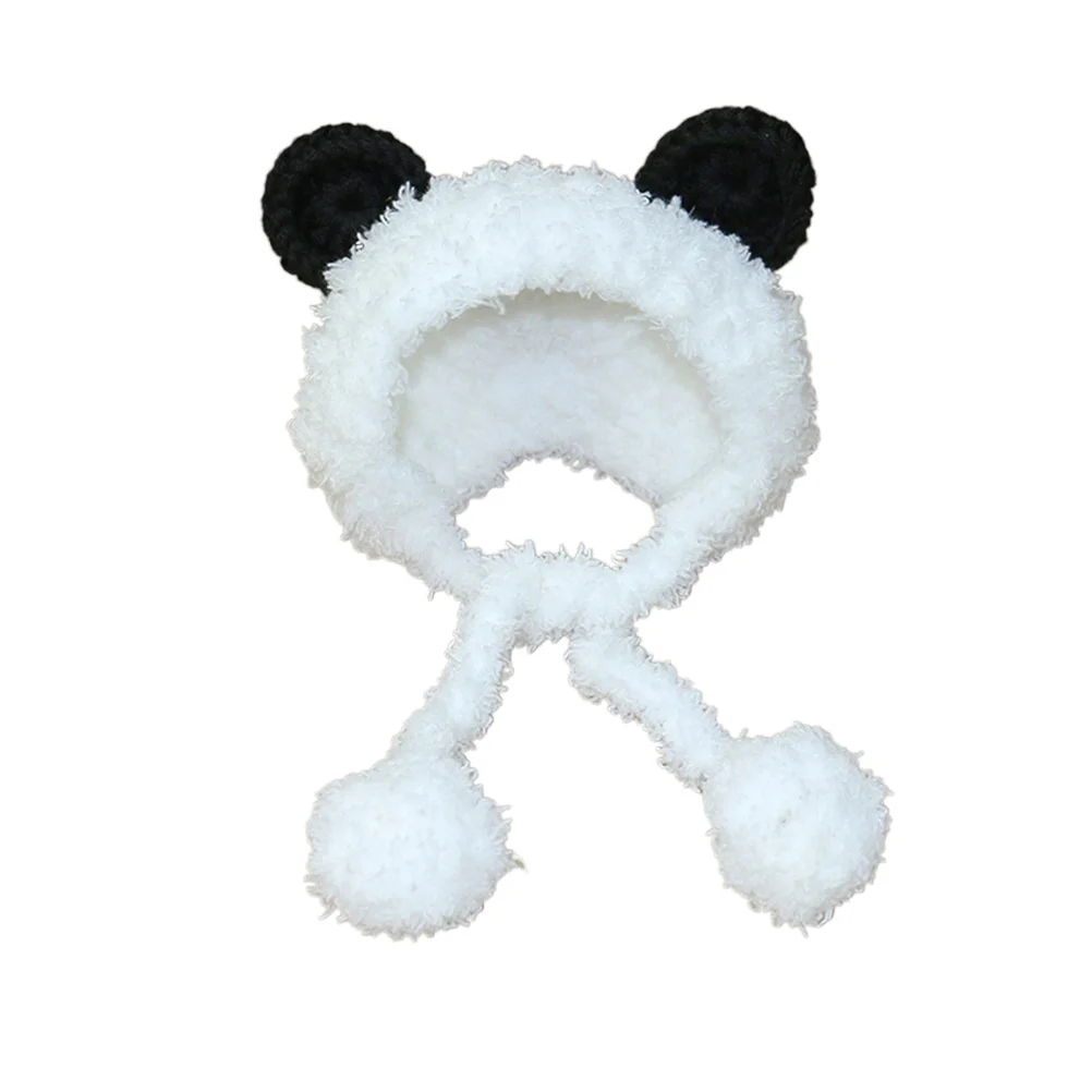 

Shaped Headband Pet Hat For Cats Dogs Handmade Knit Neck Ear Warmer Cute Animal Headwear Costume Accessory