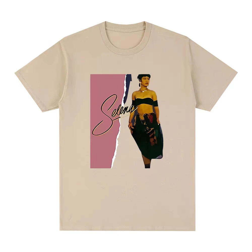 MI EX TENIA RAZON Selena Quintanilla الصيف تي شيرت رجالي المرأة القطن تي شيرت الشارع ارتداء Karol G نفس تي شيرت Y2k