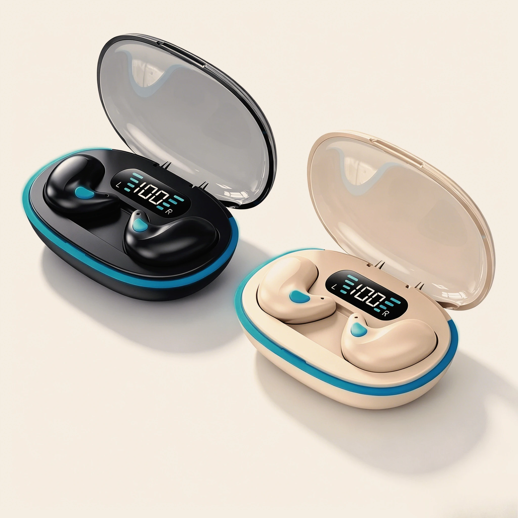 Bluetooth 5.3 Wireless Sleep Earphones Tiny Compact Design Fit for Small Ears...