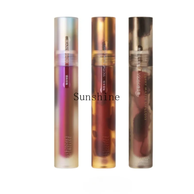 

Lip glaze lip gloss lipstick amber shell mist mirror water gloss