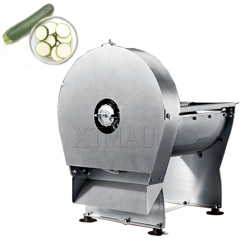 

Commercial Onion Potato Chips Slicer Slicing Machine Electric Cabbage Shredder Machine Vegetable Fruit Slicing