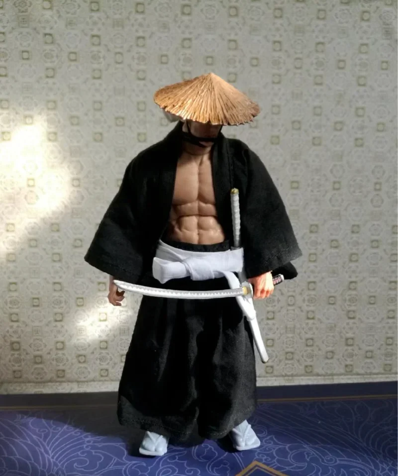 1/12 Scale Samurai Bamboo Hat Model for 6'' Figure