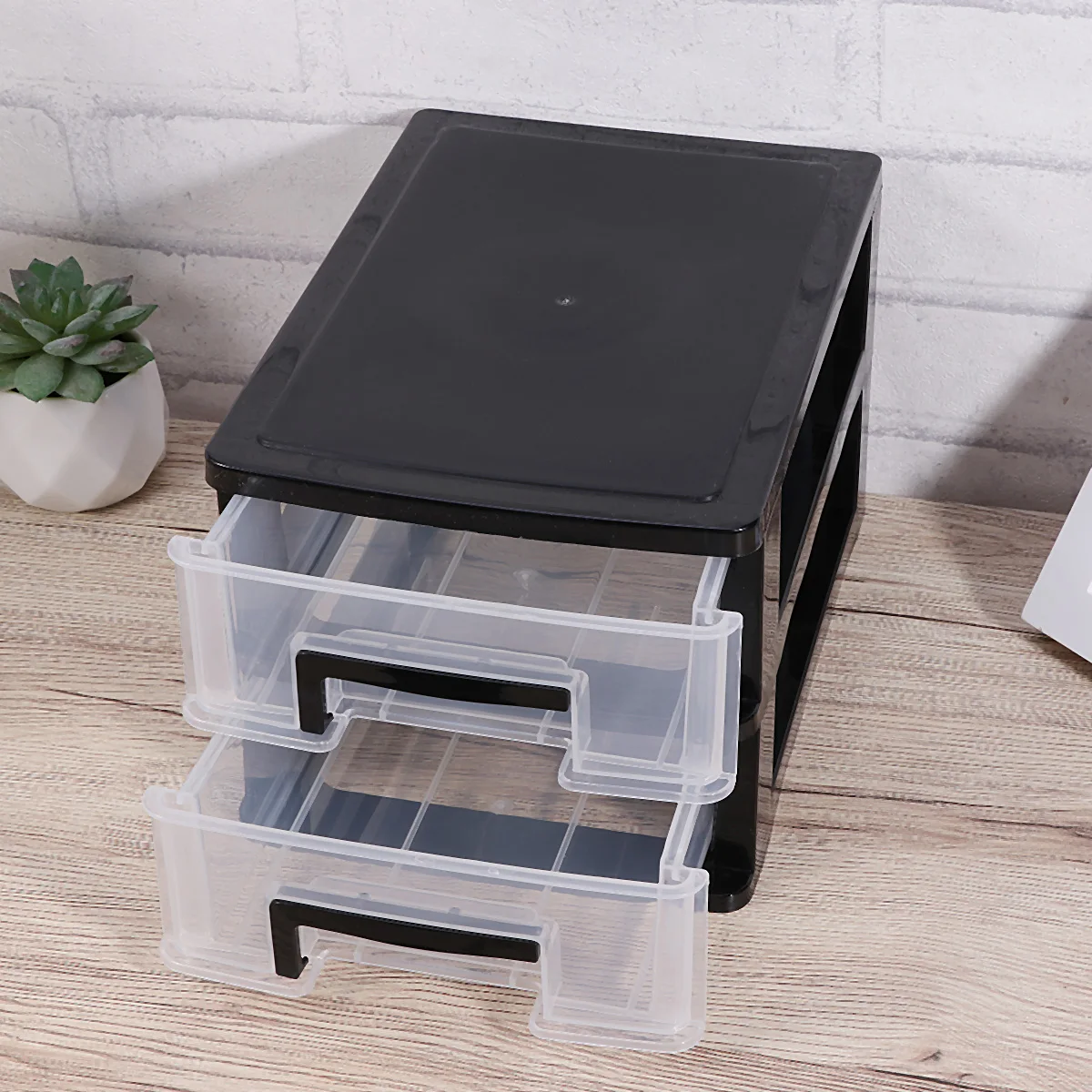 

Drawer Storage Cabinet Clear Organizer Plastic Bins Bedroom Units Multi Deck Lightweight Portable Study Living Small Spaces Neat