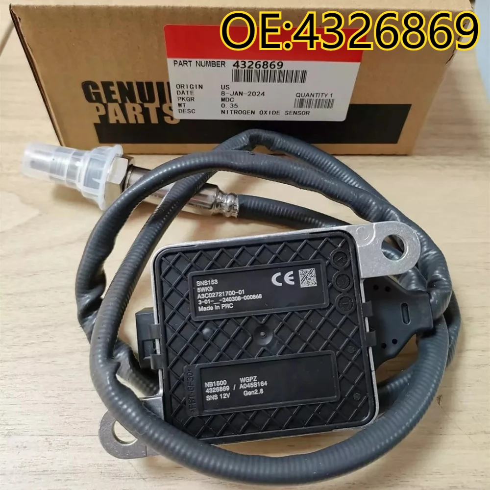 

High quality New For 4326869 Nitrogen Oxide Sensor Fits For Cummins Superced 2872947 New