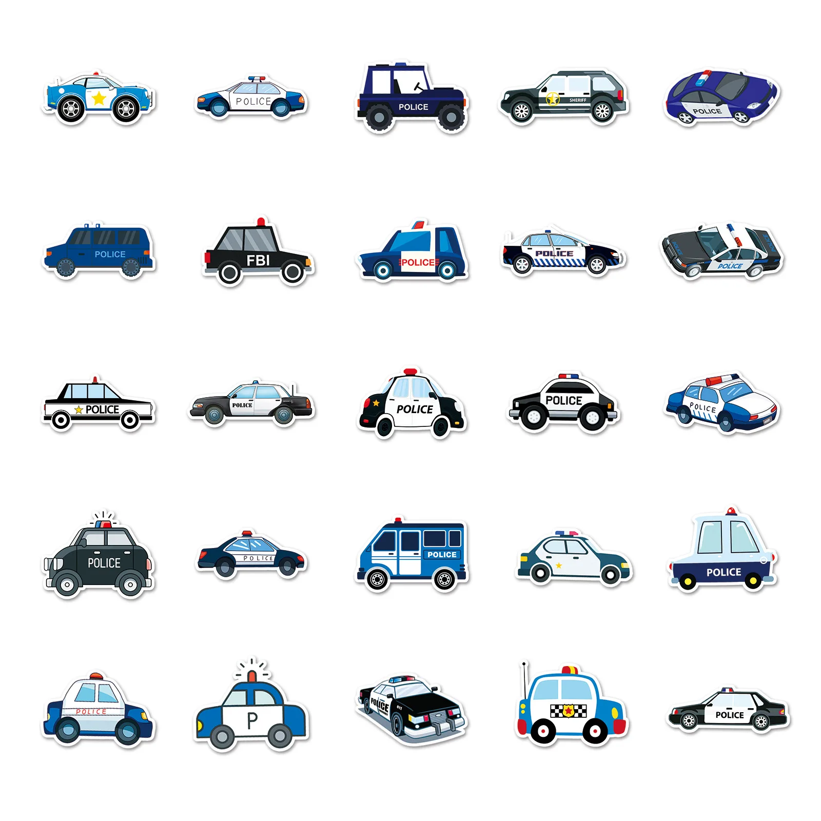 30/50 Auto Graffiti Aufkleber Cartoon Auto Aufkleber DIY Handy Fall Aufkleber wasserdichte Koffer Aufkleber