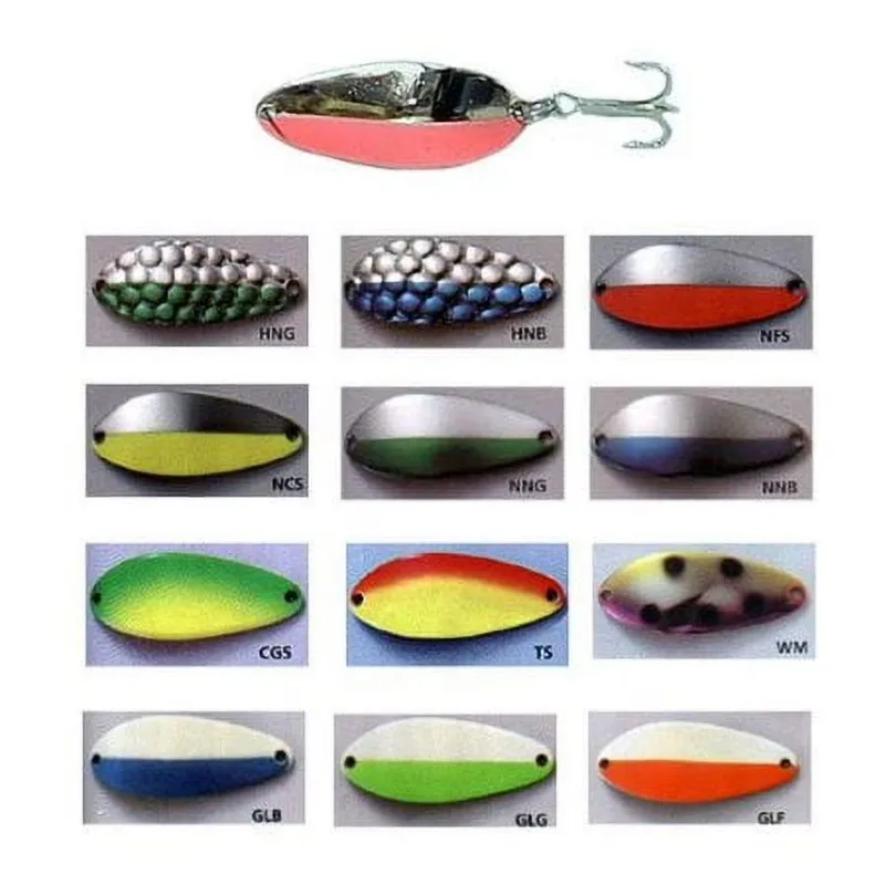 Fishing Spoon Nickel Blue 2/5 oz.