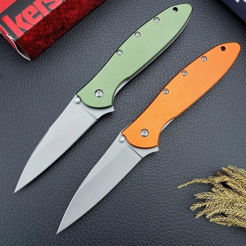 2026 Neues Ks1660 Leek Assisted Flipper Knife 3-Zoll Klappmesser für Outdoor, Camping, Wandern, Überleben, Jagd, tragbares EDC-Taschenmesser