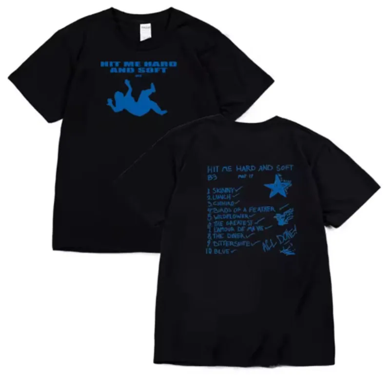 الصيف الرجال والنساء تي شيرت بيلي ضرب لي الصلب والناعم تي شيرت مطبوع س الرقبة القطن الأوروبي حجم عادية قصيرة الأكمام