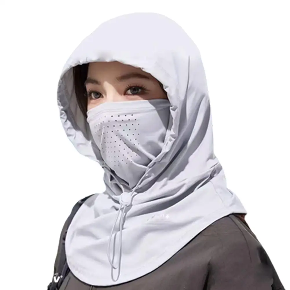 

Summer Cooling Balaclava Anti UV Sun Hat Breathabe Elastic Full Head Cover Cycling Motorcycle Neck Protector Hood Sun Hat Mask