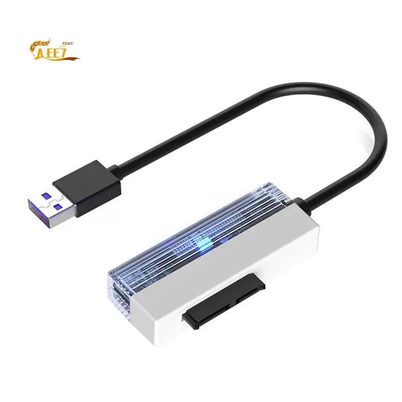 

AEE7-USB2.0 к 6P + 7P Кабель SATA Адаптер Sata к USB 2.0 для ноутбука CD-ROM DVD-ROM Адаптер ODD Конвертер