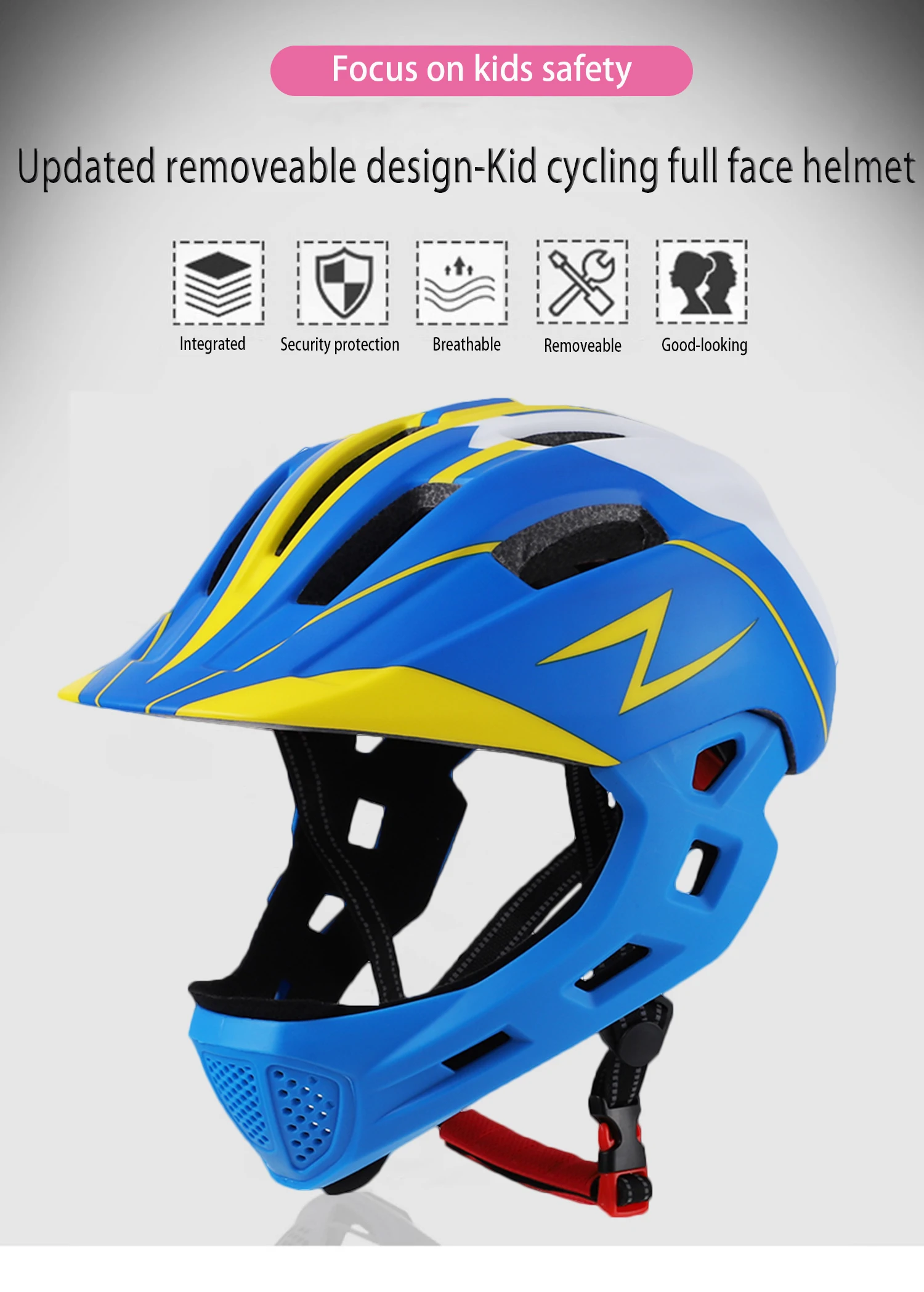 Luxury Wholesales high quality Lightweight Unisex helmet bike full face Porous and breathable helmet mtb full face bike helmet