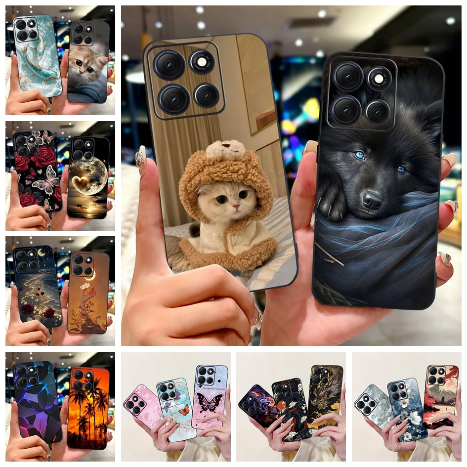 

Silicone Case For Motorola Moto G86 5G Cover Moto G56 Bumper Cute Cat Cartoon Shockproof Cover For Moto G 56 XT2529-2 G 86 Funda