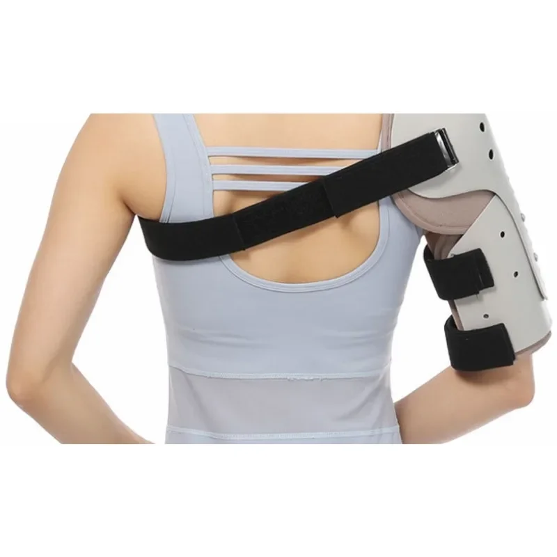 Adjustable Humerus Fracture Fixator Brace Upper Arm Broken Shoulder Injury Rehabilitation Support Splint Breathable Lightweight