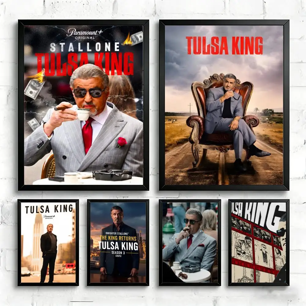 Movie T-Tulsa K-King Poster Art Print Wall Decor, Ideal for Home, Bar & Gifting