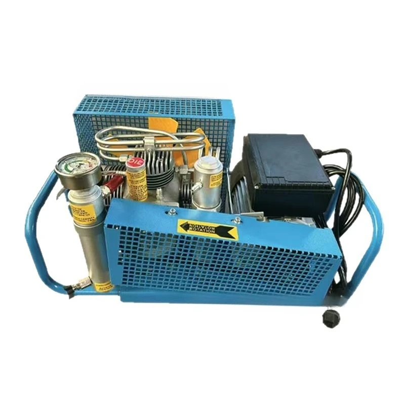 Positive pressure respirator compressor, mobile air pump