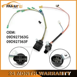 2PCS 6pins 14pins 09D927363G 09D927363F Transmission Wiring Harness 09D 6Speed For VW Touareg For Audi Q7 Gearbox Auto Part