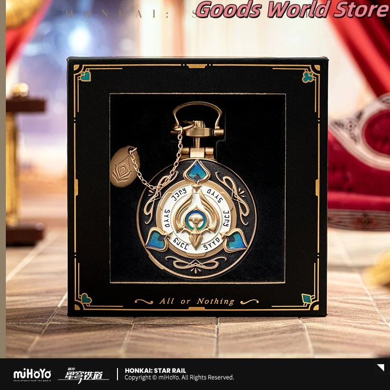 الأصلي افينتورين تقليد ساعة الجيب قلادة معدنية لعبة هونكاي ستار السكك الحديدية افينتورين ساعة الجيب تأثيري حلي هدية #5