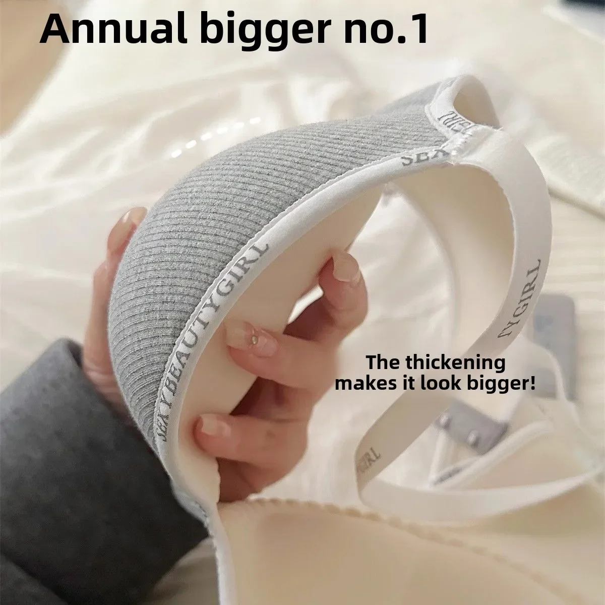 Bra Push Up Tanpa Kawat Ukuran A-C Bralette Tanpa Jahitan Tak Terlihat dengan Bantalan 3D Anti-Kendur Nyaman untuk Dada Kecil Pakaian Dalam Tanpa Jejak