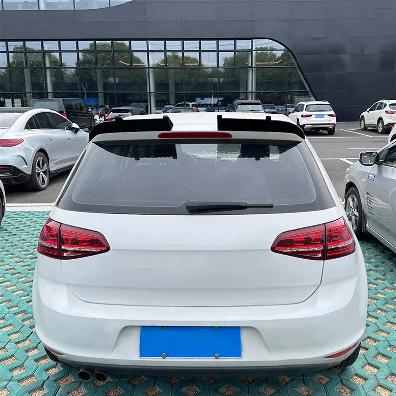 

Car Rear Trunk Spoiler Wing For VW Golf 7 MK7 2013-2019 AK Style Top Boot Wing Rear Trunk Lip Wing Spoiler