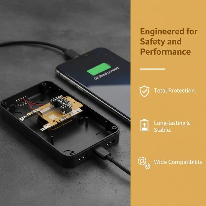 Lithium 18650 20V Protection Circuit Board BMS Enhanced Balance and Safety for Home Energy Storage Battery Pack
