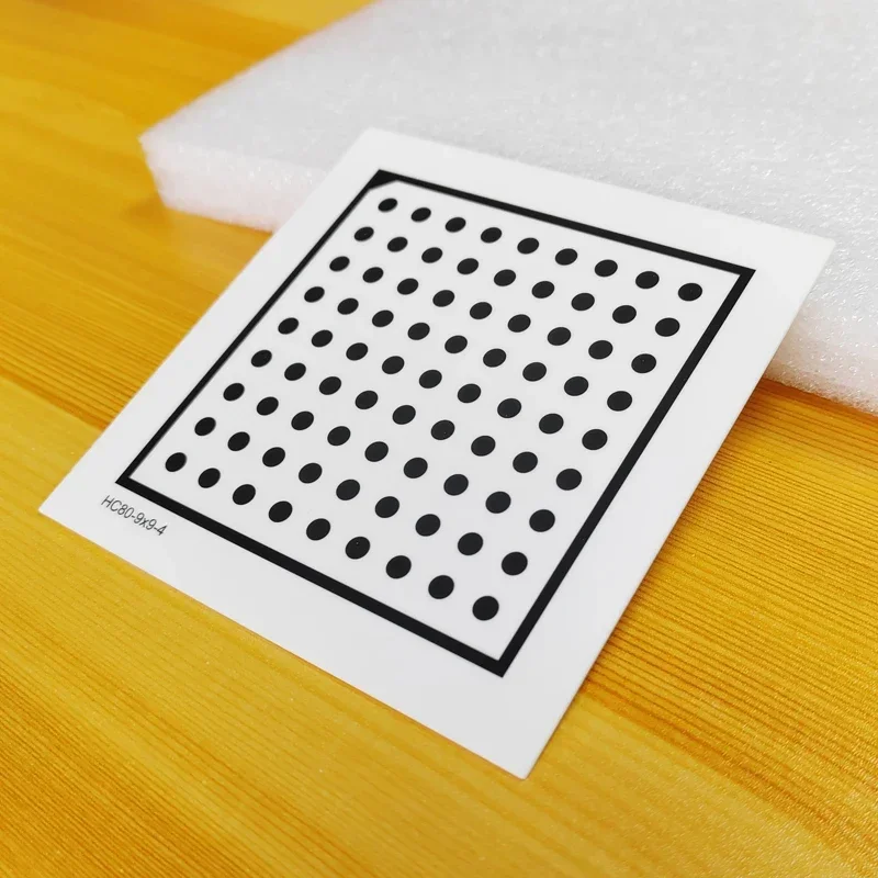 Dot ceramic camera calibration plate, visual dot array high accuracy ± 1 micron