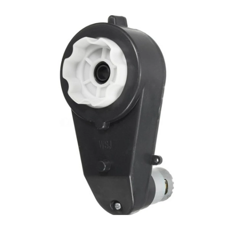 

1 шт. 12V550 коробка передач 40000 об/мин с линией детский электромобиль игрушечный автомобиль мотор аксессуары для колясок пластик 18X6x3 см