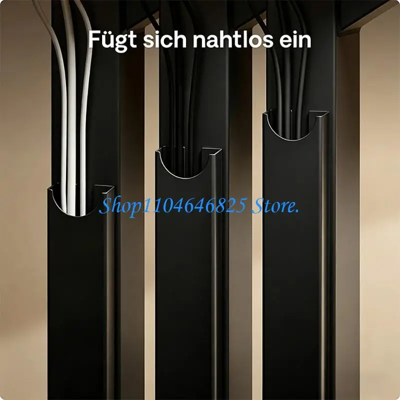 Strong Wire Tray Holder with Low Profile Designs Aluminum Cable Organiser for Computer Table Cable Storage