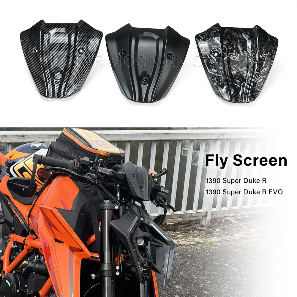 Flying Shield For 1390 Super Duke R EVO 1390 SuperDuke R Motorcycle Fly Screen Wind Screen Wind Cover Accessories