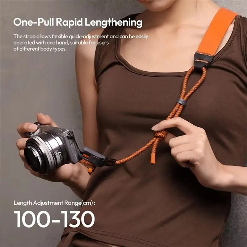 

AAAEL-CSS2 U-образный плечевой ремень для камеры Lite, шейный ремень для камеры DSLR с быстрорегулируемым узлом, аксессуары для фотосъемки