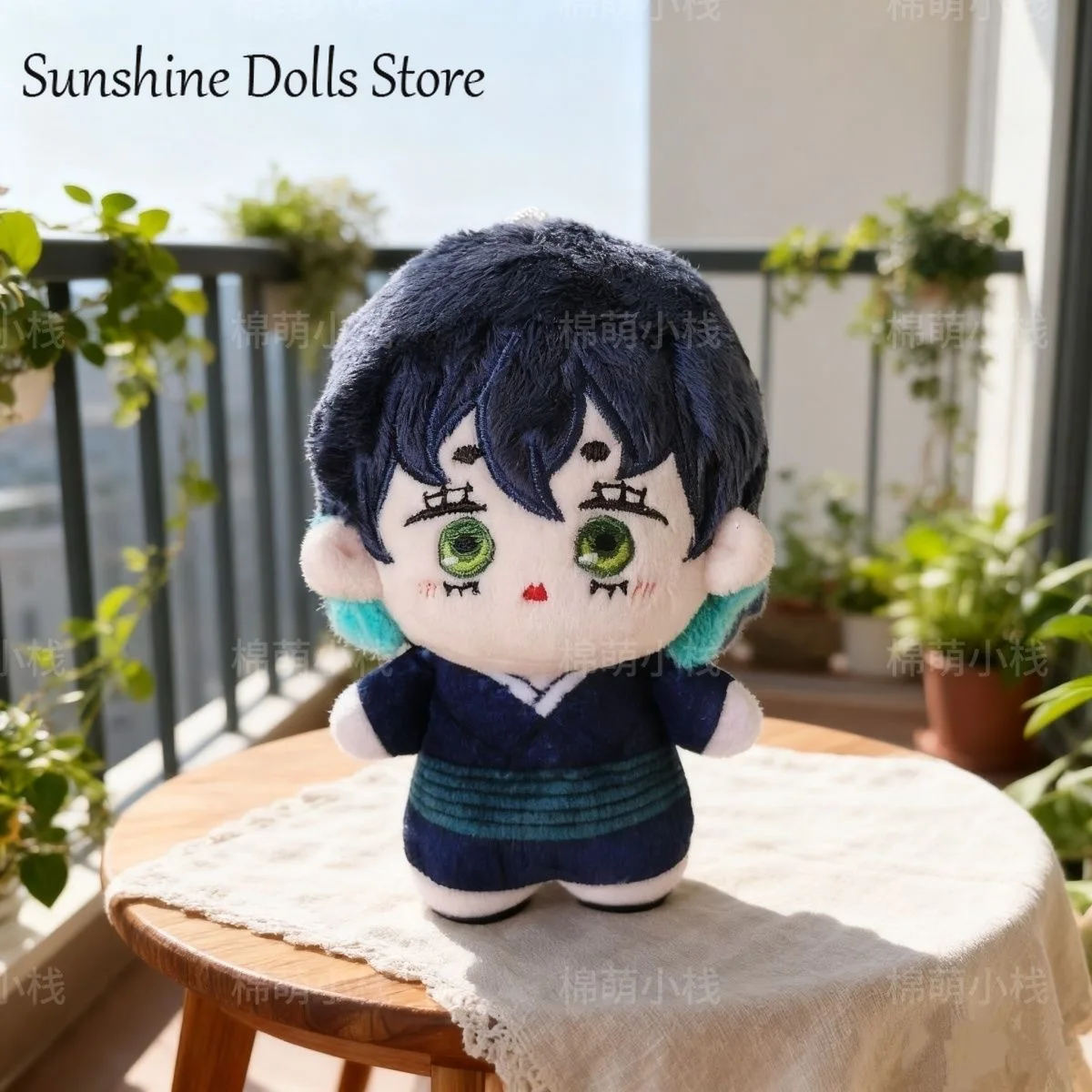 

Hashibira Inosuke милая аниме плюшевая хлопковая кукла морская звезда куклы 10 см кулон игрушки плюшевый талисман подарок на день рождения