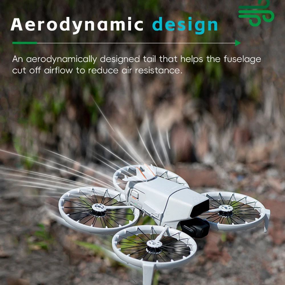 ذيل أمان للطيران مضاد للفقدان لـ DJI Flip حافظة بطارية خفيفة الوزن غطاء مضاد للسقوط لملحقات طائرة DJI Flip Drone