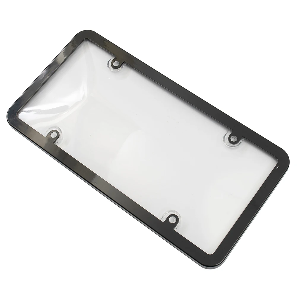 Plate Cover License Plate Photo For: US Vehicles Reflective 1pc Anti Speed Clear Small Size Practical Brand New