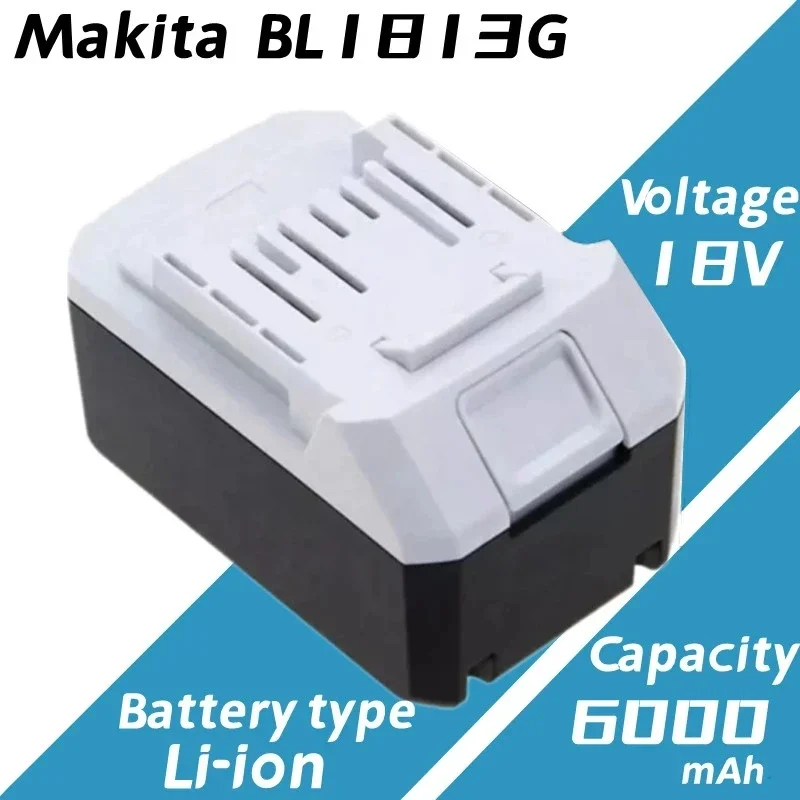 18V 6000mAh BL Battery for M BL1811G BL1815G BL1820G Series Replacement for  Drill Bit HP457D Impact Driver DF457D