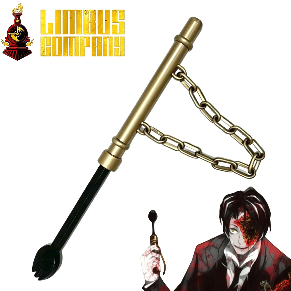Accesorio de PVC del modelo Spork de Rien de Limbus Company para cosplay, accesorio de mano para Halloween de adulto de Index Nursefather Lwien