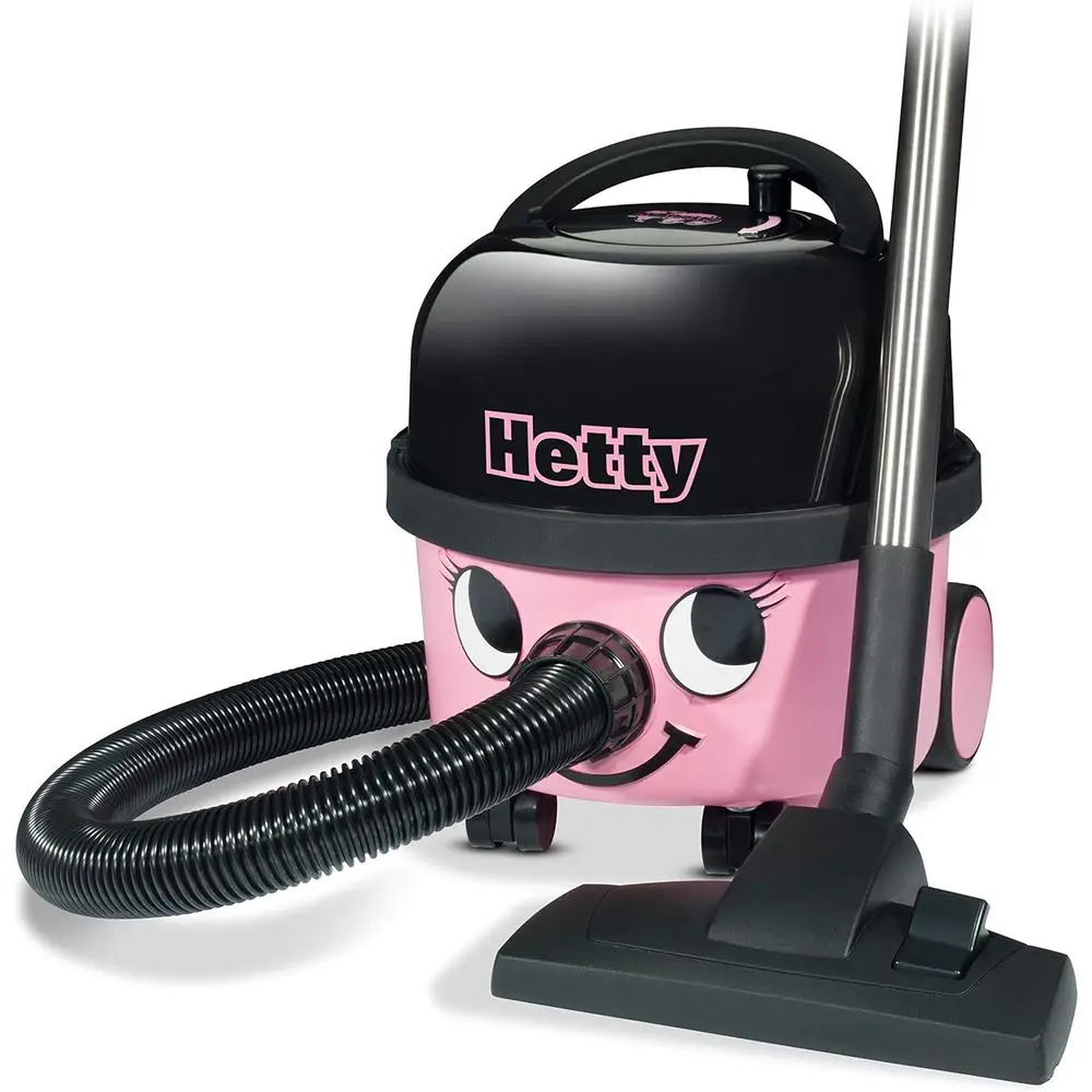 

Compact 620W Vacuum Cleaner, Pink/Black, 11-Liter Capacity
