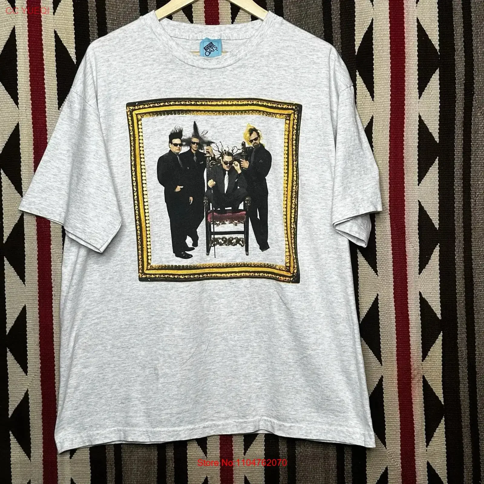 Camiseta Weird Al Yankovic Bad Hair Day 90s Tour T Usada Tamanho XL Vintage Lavada Estilosa Versátil Streetwear Casual Unissex