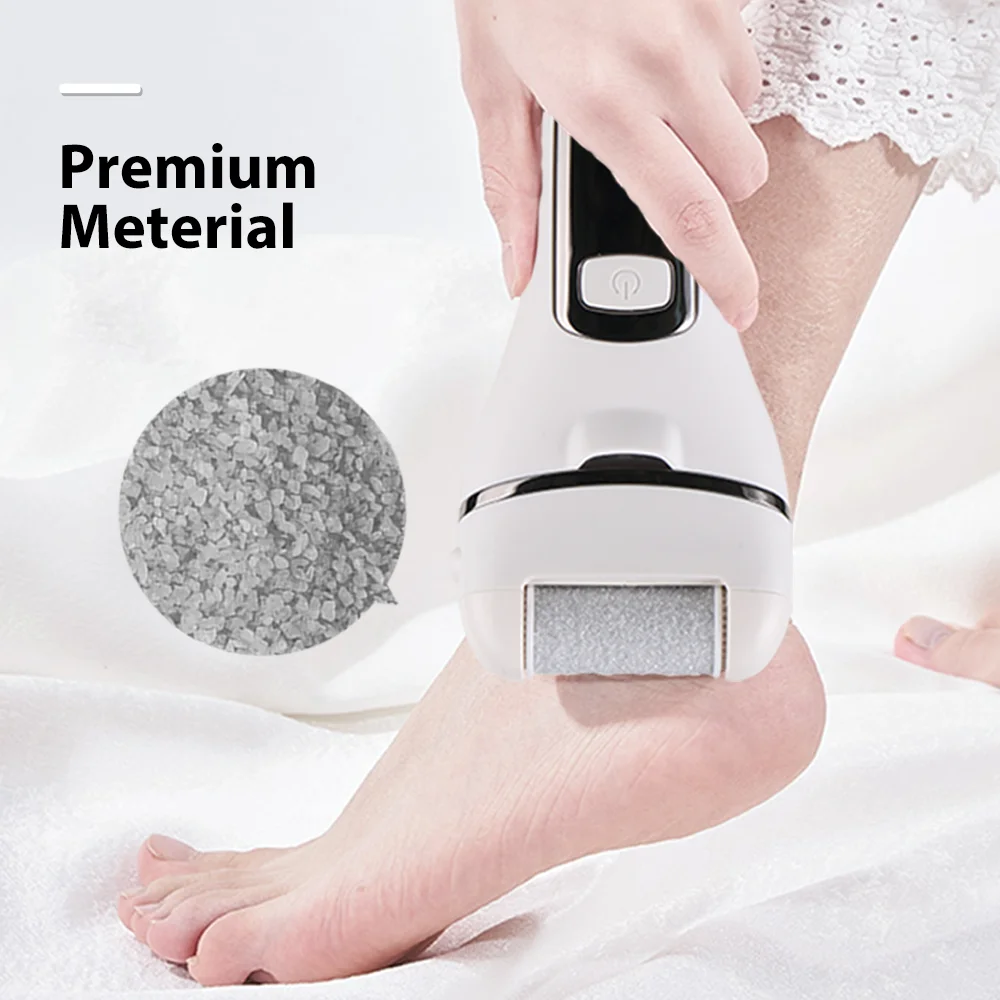 Charged Electric Foot File for Heels Grinding Pedicure Tools Professional Foot Care Tool Dead Hard Skin Callus Remover