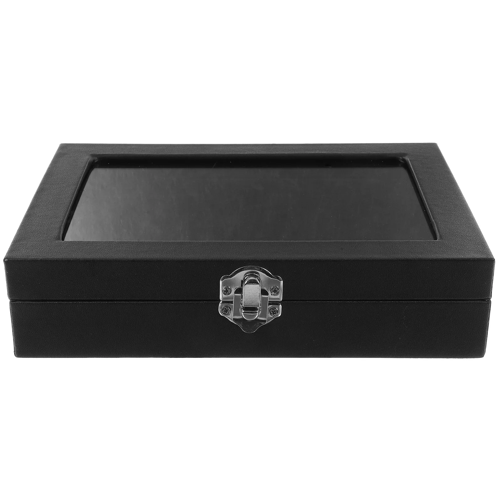 Badge Storage Box Table Brooch Display Case Jewelry Container Brackets Medal Pin Holder Acrylic Lapel Man