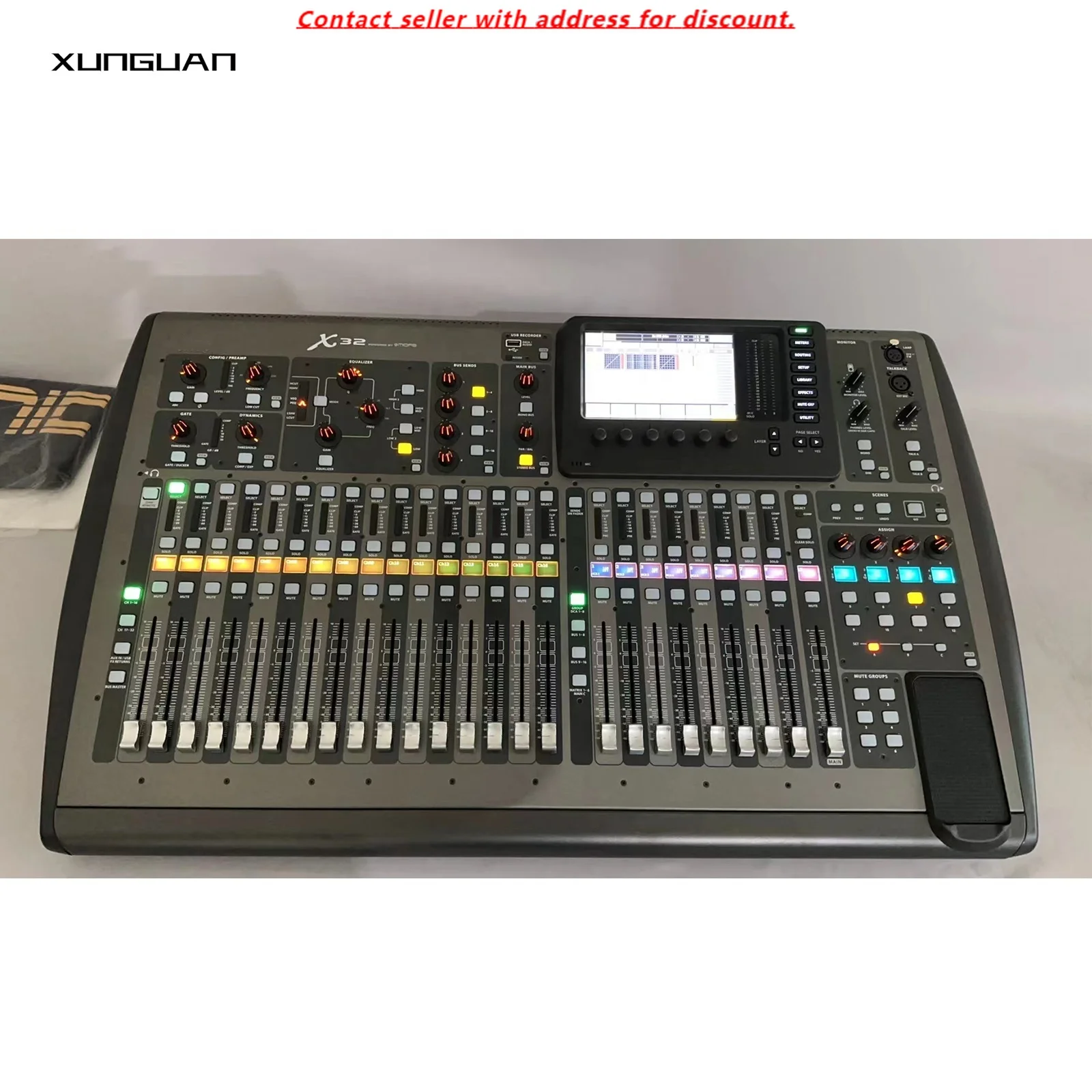 

X32 Digital Mixing Console 32-Channel Audio Interface And IPad/iPhone Remote Control 40-Input 25-Bus