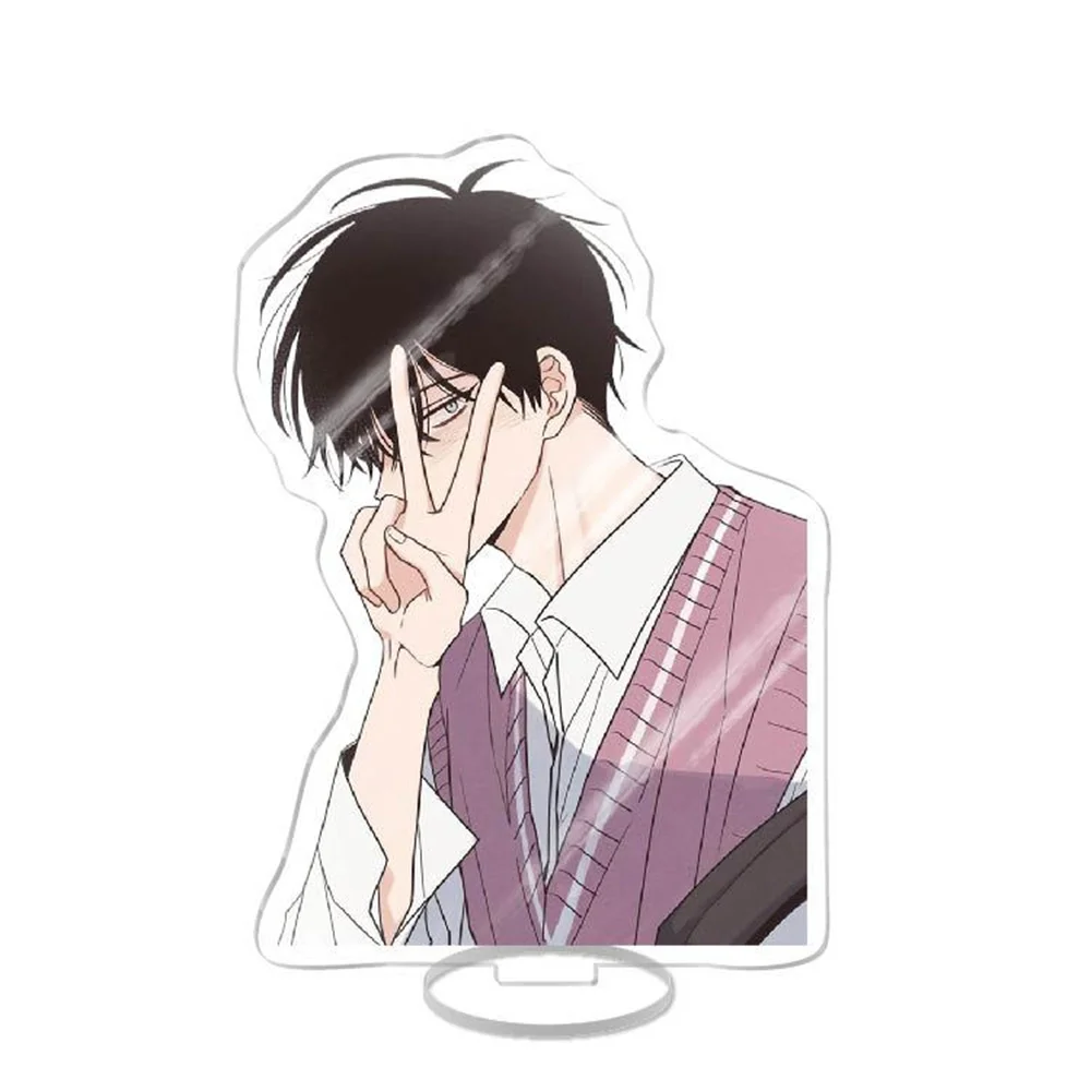 Hot  Anime Low Tide in Twilight Acrylic Stand Yeo TaeJu Kim EuiHyun BL Cartoon Model Plate Holder Desk  Decor Gift