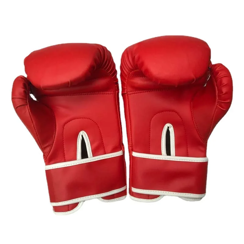 New Leather Karate Boxing Gloves Sanda Karate Sandbag Taekwondo Protective Gloves Fighting Training Gloves