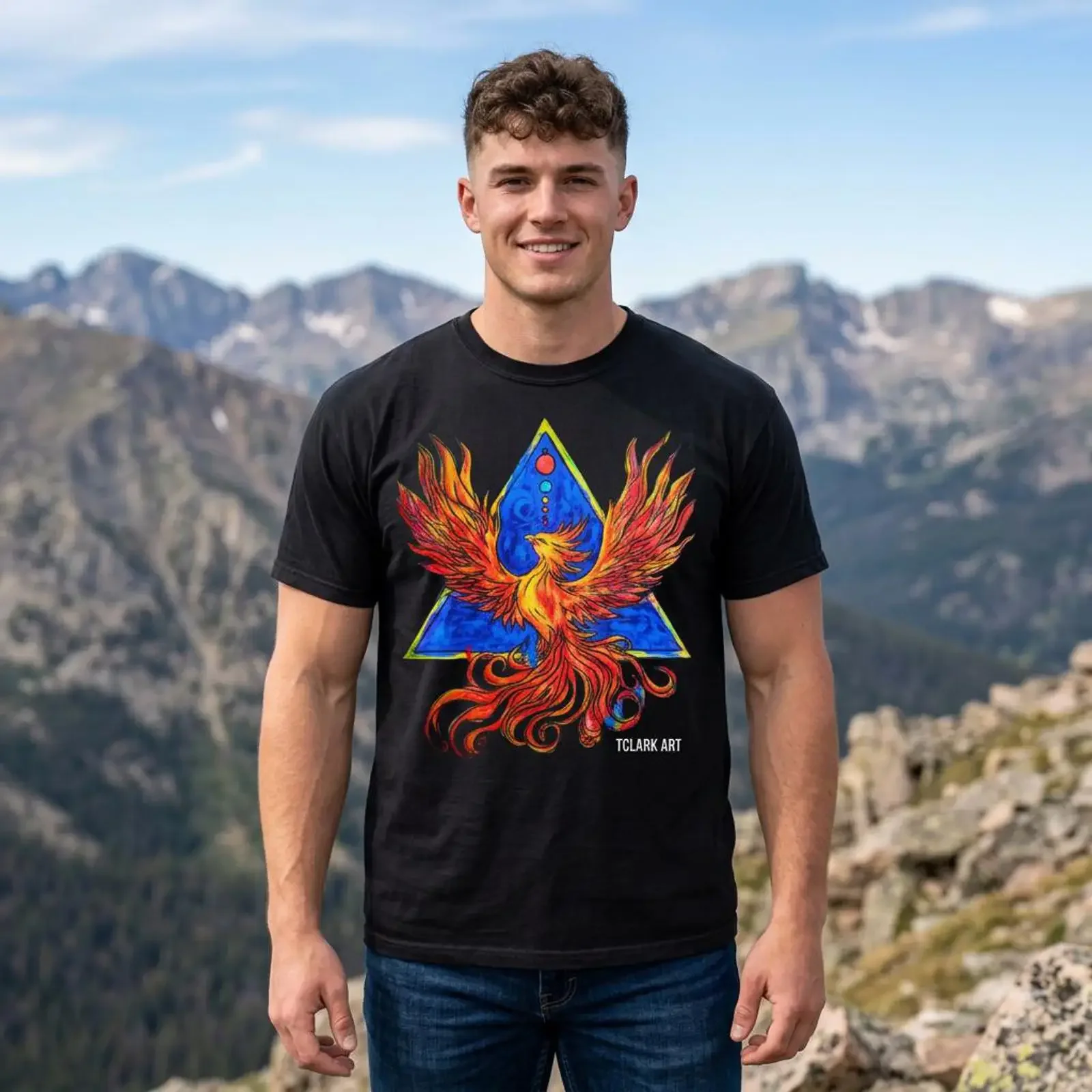 Vintage Style FORGED IN FIRE Crop Top Fiery Phoenix Clothing Mythical Bird Apparel Fantasy Festival Streetwear vintage Washed
