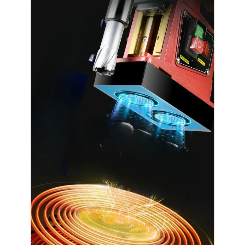 마그네틱 드릴 다기능 산업 등급 소형 경량 벤치 드릴 자기 흡입 강력한 드릴 비트 태핑