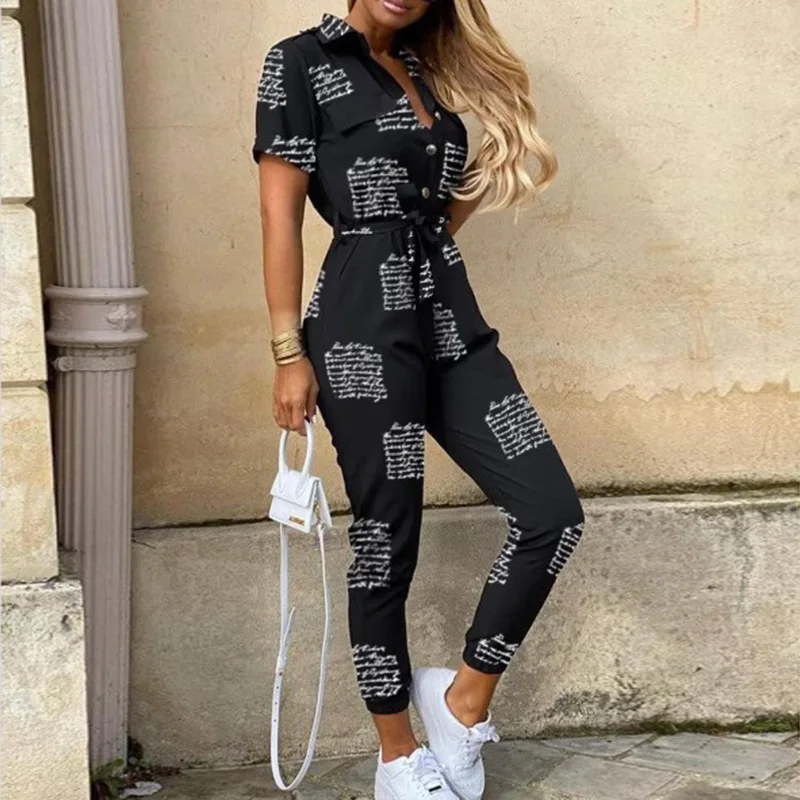 Bla – combinaison à rayures taille haute pour femmes, vêtements utiles, pantalons longs pour les déplacements, taille haute fine régulière